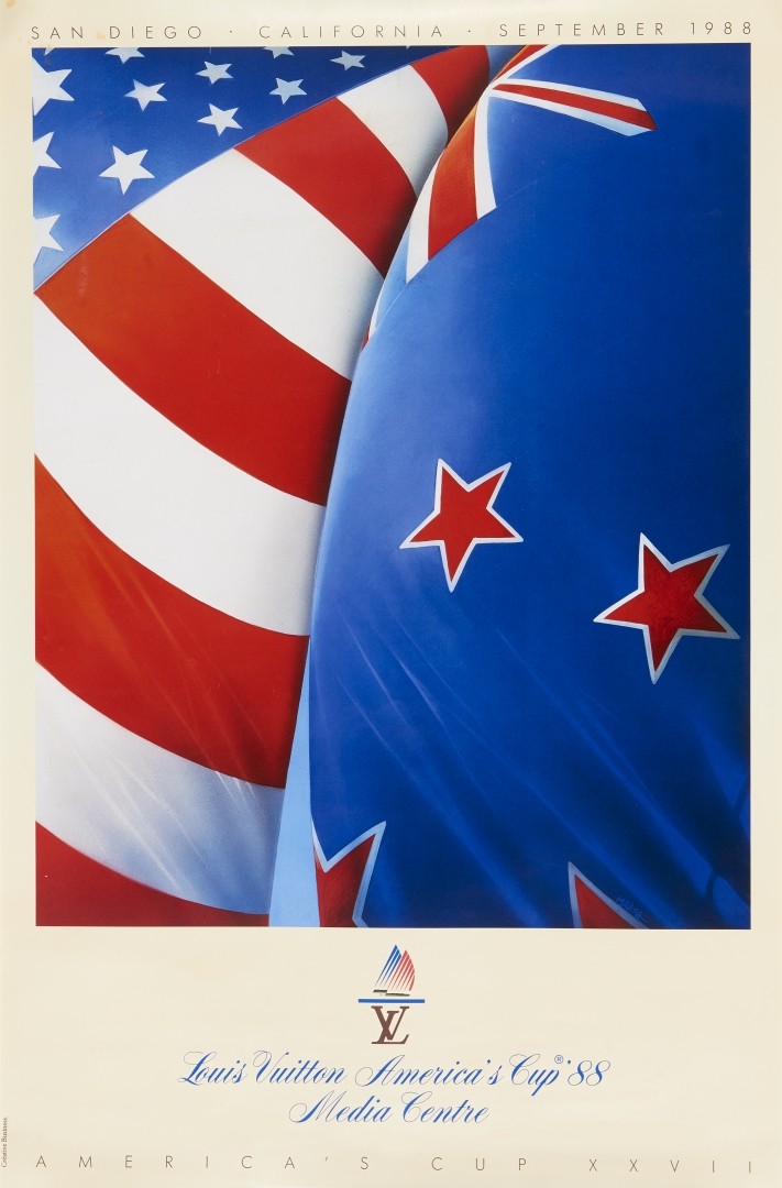 Louis Vuitton Americas Cup Poster - 2 For Sale on 1stDibs