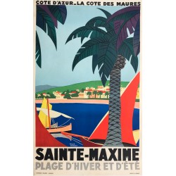 Roger Broders. Sainte-Maxime. Ca 1935.