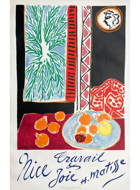 Henri Matisse. Nice, Travail et joie. 1947.