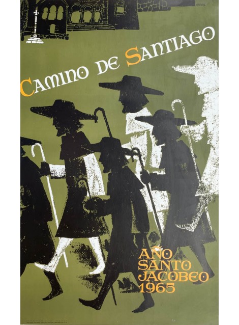 Alfredo Macias. Camino de Santiago. 1965.