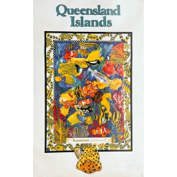 Queensland Islands. Qantas. Ca 1980.