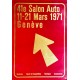 Herbert Leupin. Salon de l'auto, Genève. 1971.