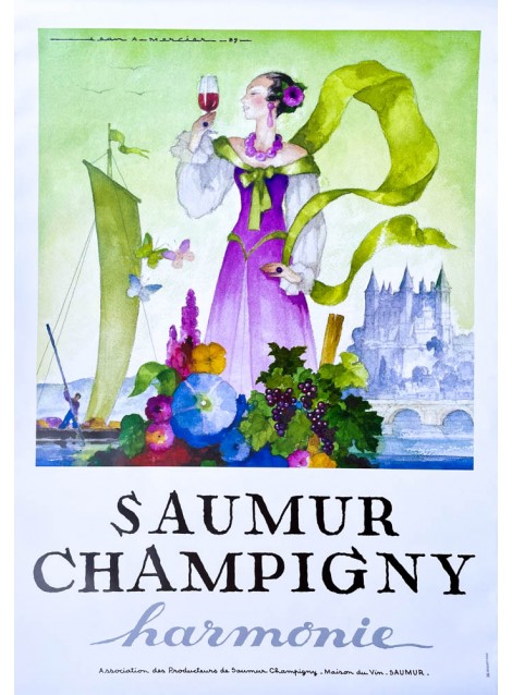 Jean-Adrien Mercier. Saumur Champigny. 1989.