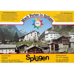 Mach Ferien in Splügen. Ca 1975