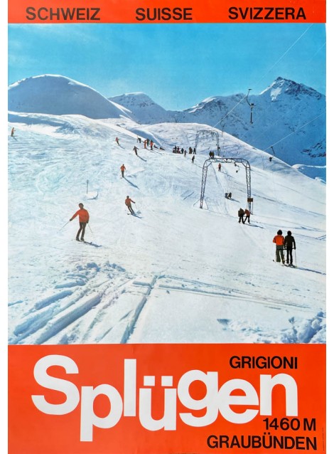 Splügen. Graubünden. Grigioni. Ca 1965.