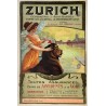 Zurich. Compagnie d'assurances. Paris. Vers 1900.