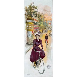 Cycles Rochet. Automobiles. Vers 1900.