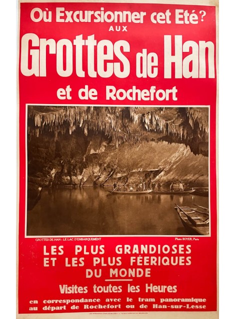 Grottes de Han. Ca 1935.