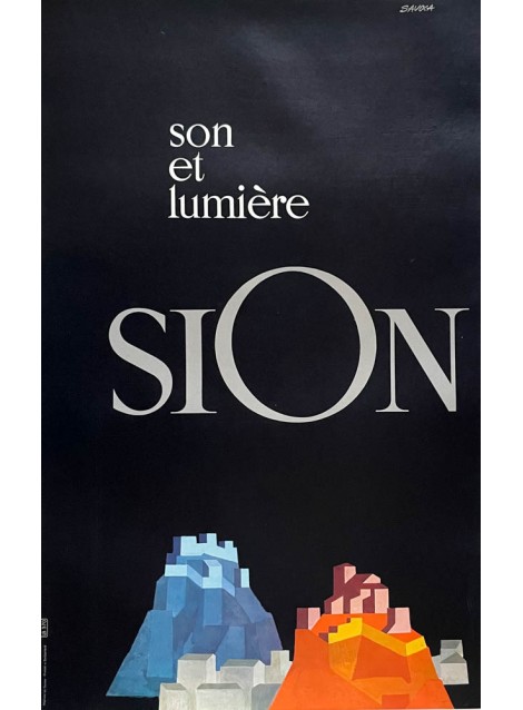 Savoca. Sion, son et lumière. 1963.