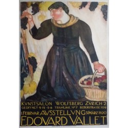 Edouard Vallet. Ausstellung Wolfsberg Zürich. 1922.