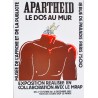 Willem. Apartheid, le dos au mur. 1982.
