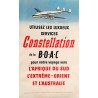 BOAC. Constellation. Vers 1950.