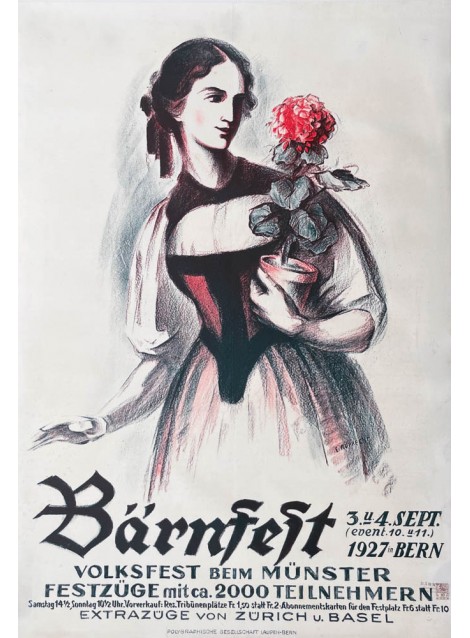 Ernst Ruprecht. Bärnfest 1927.