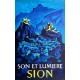 Simone de Quay. Sion, "Son et lumière". 1960.