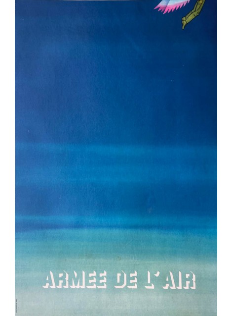 Michel Ocelot. Armée de l'air. Vers 1970.