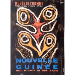 Audrey Falck. Nouvelle Guinée. Musée de l'Homme. Paris. 1956.