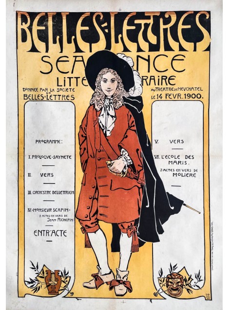 Théodore Delachaux. Belles-Lettres Neuchâtel. 1900.